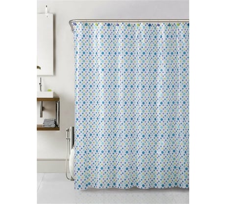 Штора для ванной SWENSA VALLE 180x180 см, мультиколор, ПЕВА SWC-50-10