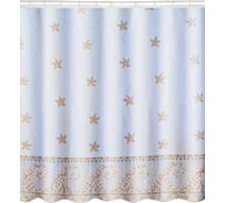 Штора для ванной SWENSA MARINA 180х180 см, белый, полиэстер SWC-70-28