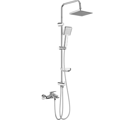 Душевая стойка с тропическим душем и смесителем с изливом BOND B06-9500