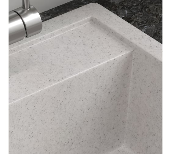 Смеситель для кухни Reflexion home Reflexion Lago с вытяжным изливом, полированная сталь RX9904SS