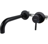 Смеситель для раковины настенный с внутренней частью черный BOND Smart B68-4288