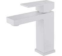 Смеситель для раковины ABBER Daheim белый матовый AF8210W