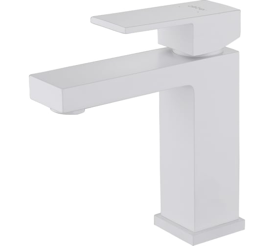 Смеситель для раковины ABBER Daheim белый матовый AF8210W 1