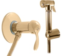 Смеситель для биде RavSlezak LABE тело скрытого монтажа, золотой L047/1Z