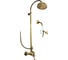 Смеситель для душа RavSlezak LABE с керамическим переключателем, бронзовый L081.5/3SM 2
