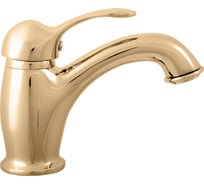Смеситель для раковины RavSlezak LABE высота 140 мм, золотой L026.5Z