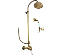 Смеситель для душа RavSlezak LABE с керамическим переключателем, бронзовый L581.5/3SM