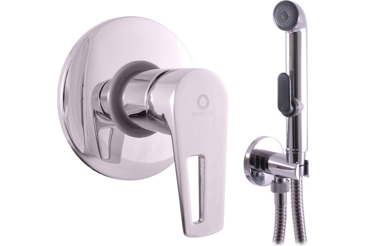 Смеситель с гигиеническим душем RavSlezak Colorado CO242 - выгодная ...