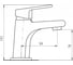 Смеситель для раковины RavSlezak Colorado CO226.5CMAT 3