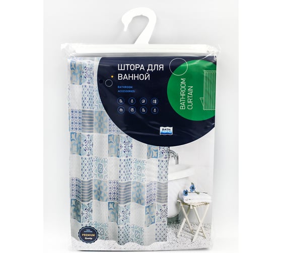 Штора для ванной Bath Plus Provence Прованс 180x200 ch15068W