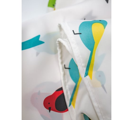 Штора для ванной Bath Plus Sweets Birds 180x200 кольца 12шт akch14080-1
