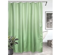 Штора для ванной Bath Plus Hilton TL зеленый 180x200 SKTL-03W