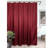 Штора для ванной Bath Plus Hilton TL бордо 180x200 вишневый SKTL-04W
