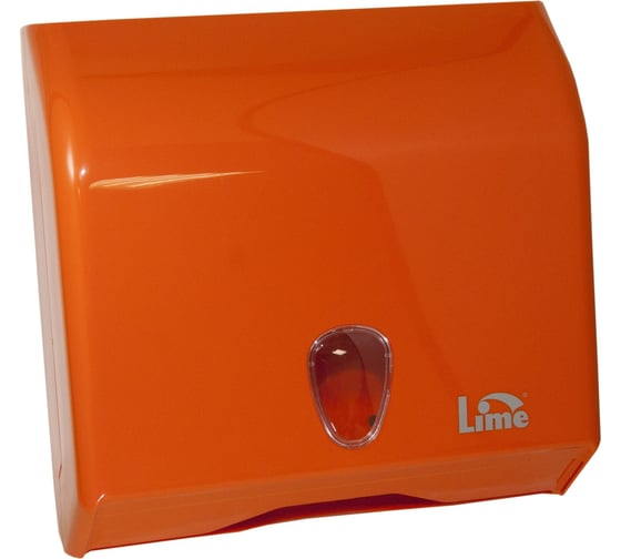 Диспенсер для полотенец LIME V-укладки, оранжевый, 926003