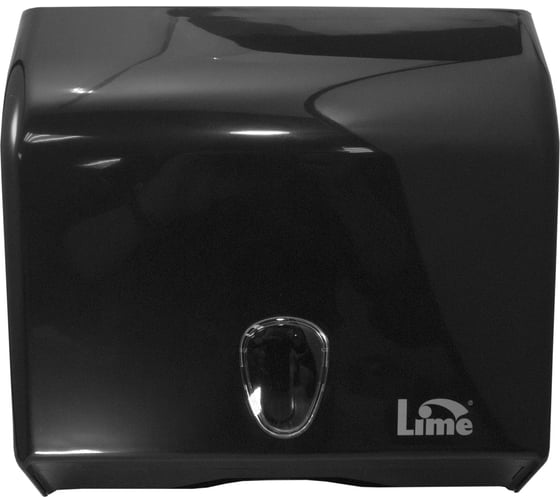Диспенсер для полотенец LIME V-укладки, черный, 926002