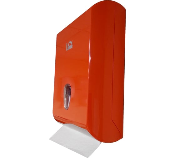 Диспенсер для полотенец LIME Z-укладки, оранжевый, 927003