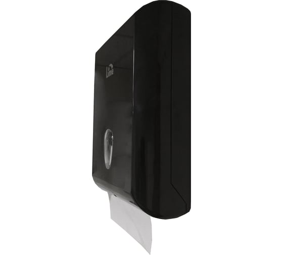 Диспенсер для полотенец LIME Z-укладки, черный, 927002