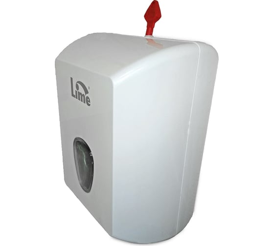 Диспенсер для туалетной бумаги LIME в пачках, белый, 916000