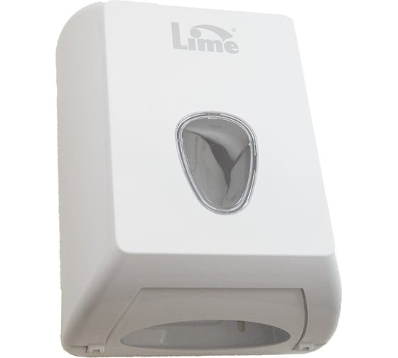 Диспенсер для туалетной бумаги LIME в пачках, белый, 916000