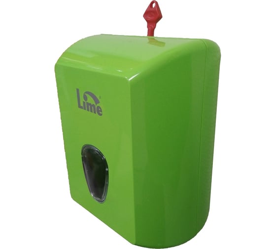 Диспенсер для туалетной бумаги LIME в пачках, зеленый,  916004