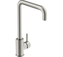 Смеситель для кухни Cersanit COMO однорычажный с п-образным изливом сатин 64845