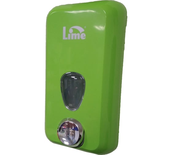 Диспенсер для жидкого мыла LIME 1л, заливной, зеленый, 973004 1
