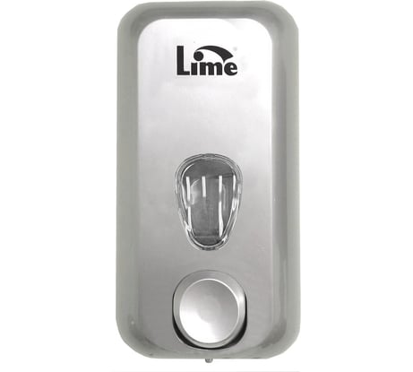 Диспенсер для жидкого мыла LIME 1л, заливной, серый, 973001