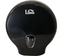 Диспенсер для туалетной бумаги LIME 200м, черный, 915202