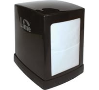 Диспенсер для салфеток LIME Napkins 18 на 24см, черный, 947002