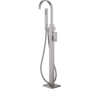 Смеситель напольный для ванны с душем ABBER Wasserfall сатин AF8615SP