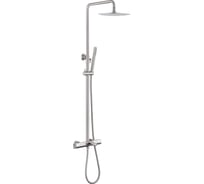 Душевая стойка ABBER Thermostat с термостатом и изливом, сатин AF8516SPL