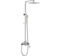 Душевая стойка ABBER Wasserfall с изливом, сатин AF8616SPL