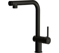 Смеситель для кухни Cersanit FLAVIS однорычажный с выдвижным изливом два режима черный 68237