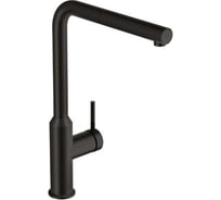 Смеситель однорычажный для кухни Cersanit FLAVIS с выдвижным изливом, черный 68247