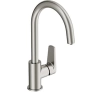 Смеситель однорычажный для кухни Cersanit MODUO с фильтром, сатин 68222