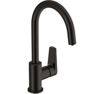 Смеситель однорычажный для кухни Cersanit MODUO с фильтром, черный 68221