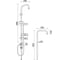 Душевая штанга OneLife OL-BAR1cr хром X137694621 2