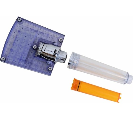 Витаминная душевая лейка SONAKI Waffle голубая SVH-114B
