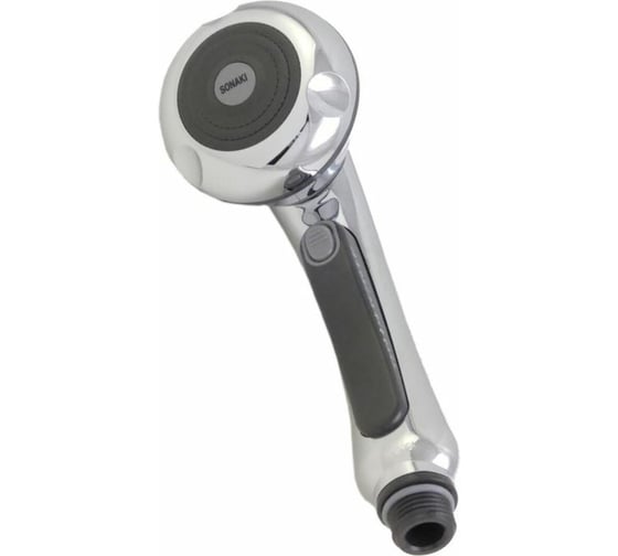 Водосберегающая душевая лейка SONAKI Button хром SW-211CR