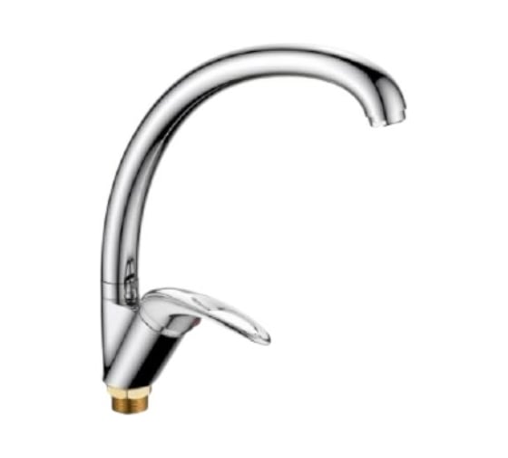 Смеситель для кухни Maxonor с гайкой, хром MN4115-2