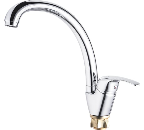 Смеситель для кухни Maxonor с гайкой, хром MN4116-2