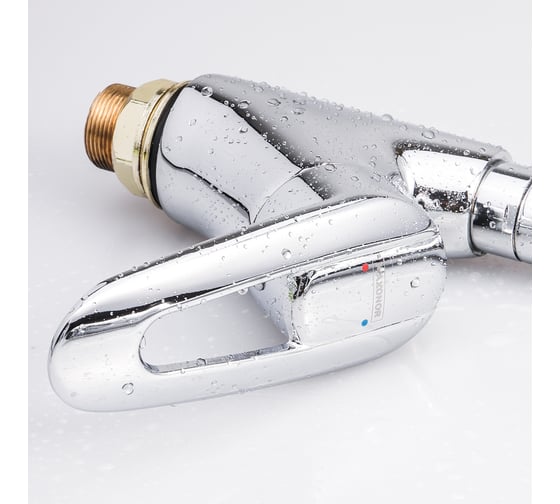 Смеситель для кухни Maxonor с гайкой, хром MN4107-2