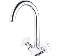 Смеситель для кухни Maxonor с керамической ручкой, хром MN4118