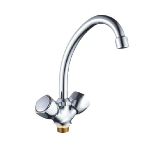 Смеситель для кухни Maxonor с гайкой, хром MN4909 1