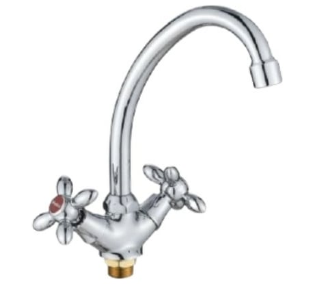 Смеситель для кухни Maxonor с гайкой, хром MN4927