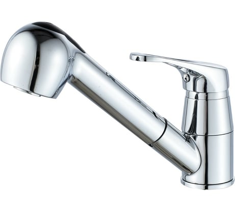 Смеситель для кухни Maxonor с выдвигающейся лейкой, хром MN6013