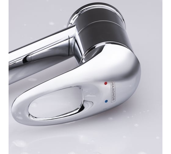 Смеситель для раковины Maxonor, хром MN4503