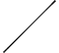 Карниз для ванной Рыжий кот алюминий, цвет: черный, длина: 1,1-2 м 109494