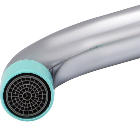 Смеситель для кухни Ekko с гайкой бирюзовый E40303