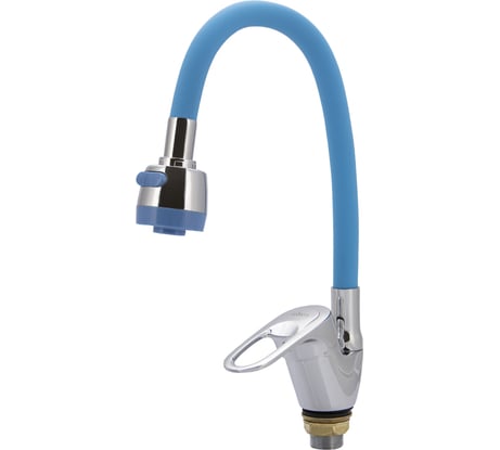 Смеситель для кухни Ekko с гибким изливом синий E4105+E60